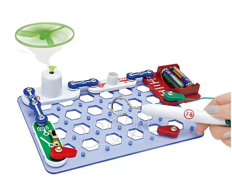 Blocos De Montar Com Luz Colorida Motor E Sensor Educativo – Loja Robottime