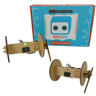 Carrinho dos Flintstones - Kit de Robótica Maker Robottime Box