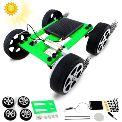 Kit de Robótica - Carrinho De Montar Movido Energia Solar