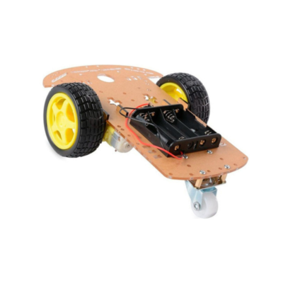 Kit Chassi 2wd Para Robô Carrinho Seguidor De Linha Arduino