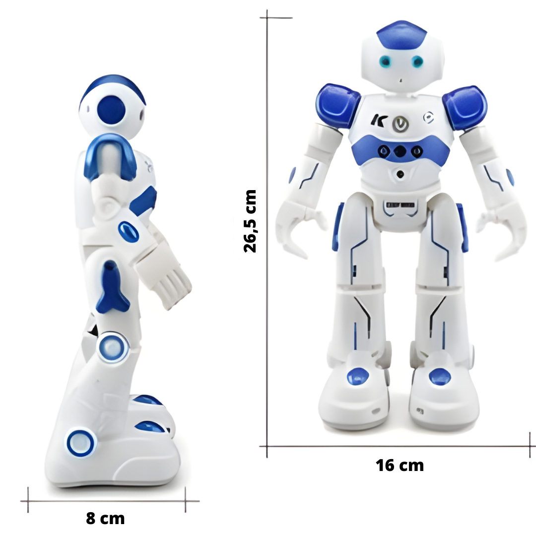 Robô Inteligente Humanoide Controle Remoto Evita Obstáculo - Imagem 2