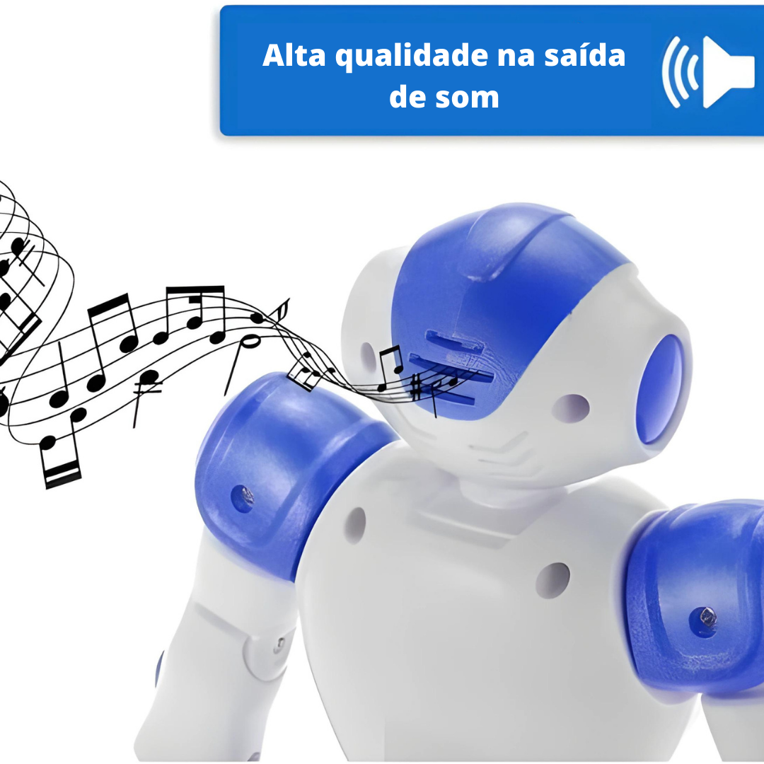 Robô Inteligente Humanoide Controle Remoto Evita Obstáculo - Imagem 7