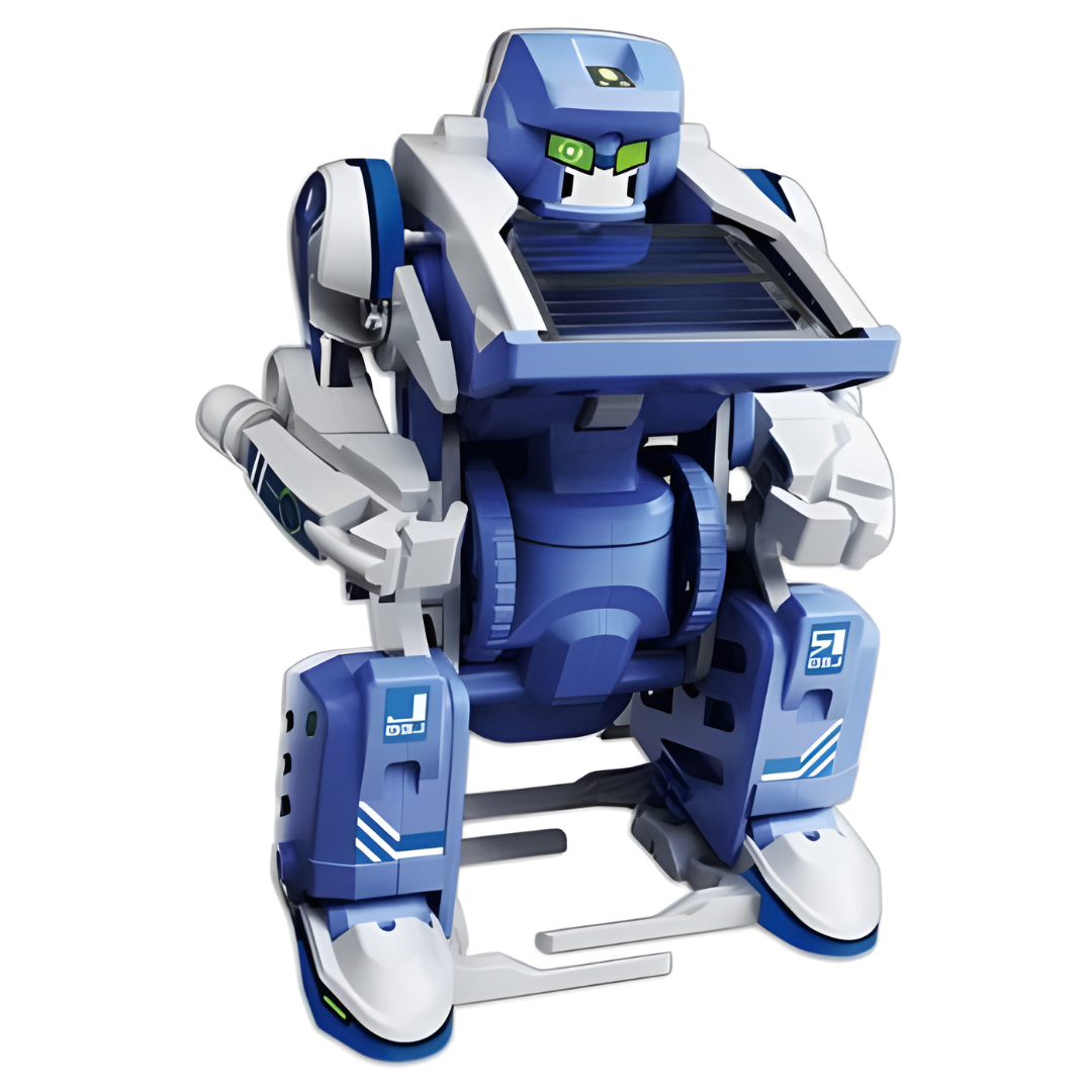 Kit de Robótica - Robô Transformers De Montar 3 Em 1 Educativo C Energia Solar - Imagem 2