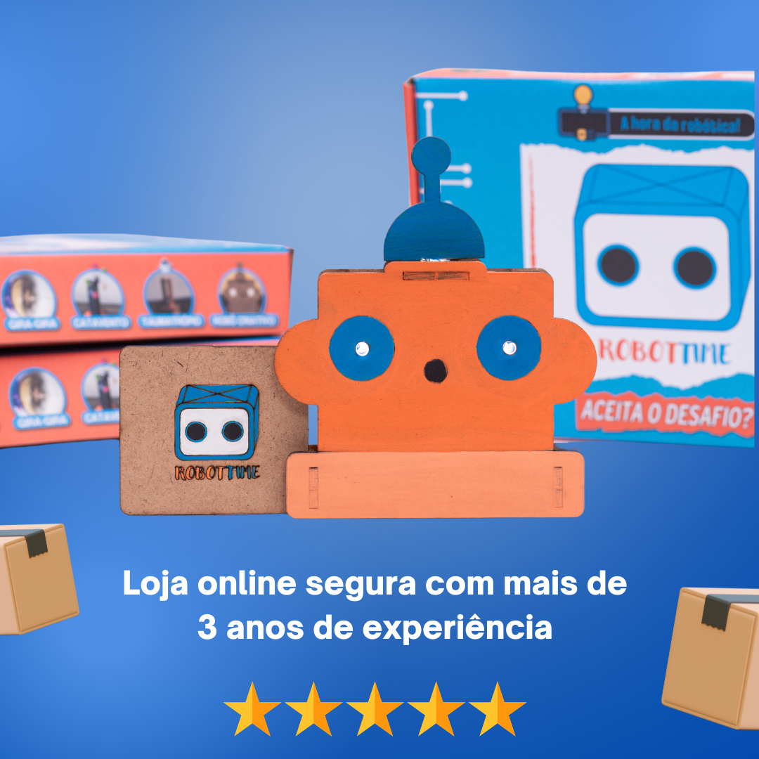 Robô Criativo - Kit de Robótica Maker - Robottime Box - Imagem 9