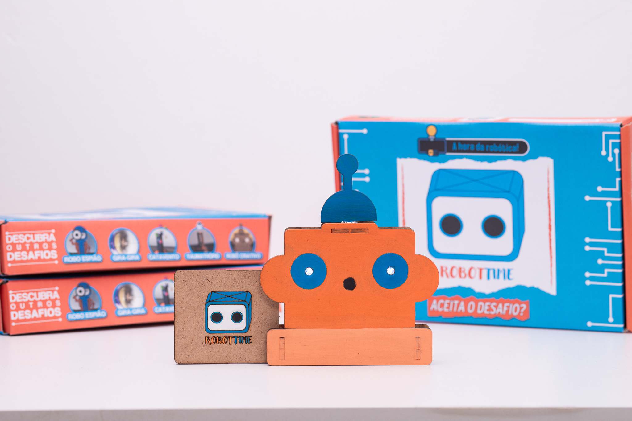 Robô Criativo - Kit de Robótica Maker - Robottime Box - Imagem 2