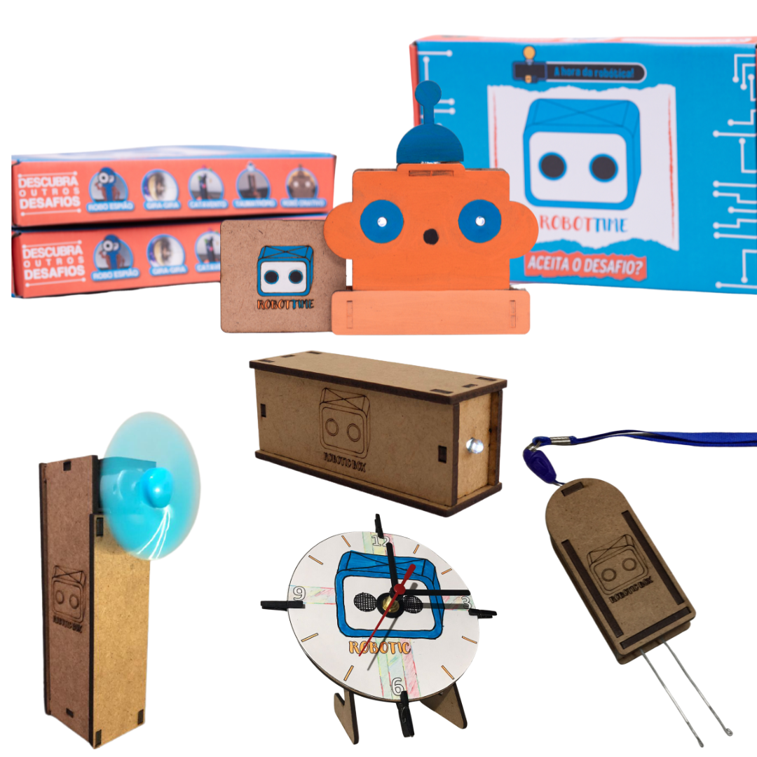 5x Kits de Robótica - Robottime Box - Pague Menos