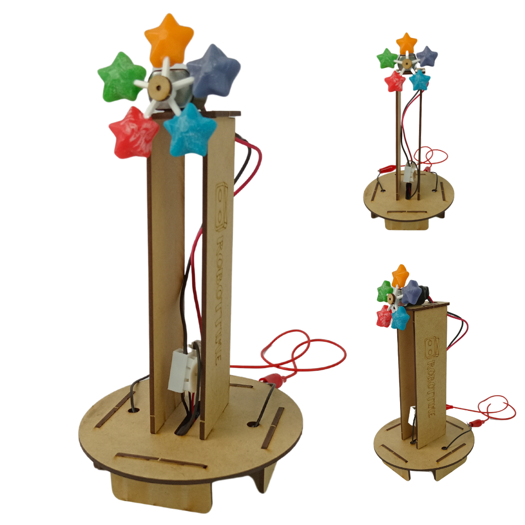 Cata-vento - Kit de Robótica Maker Robottime Box - Imagem 3