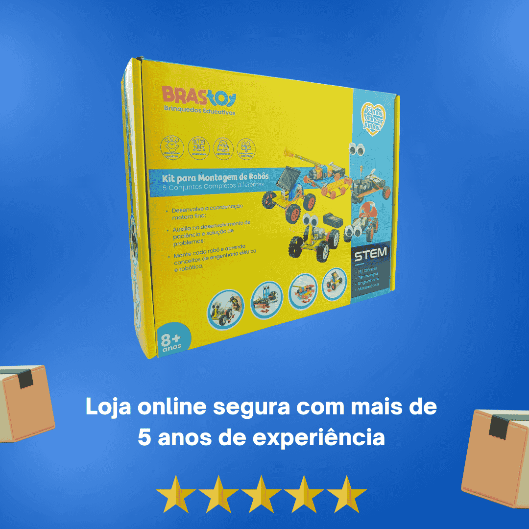 Montagem de veículos robôs 5 em 1