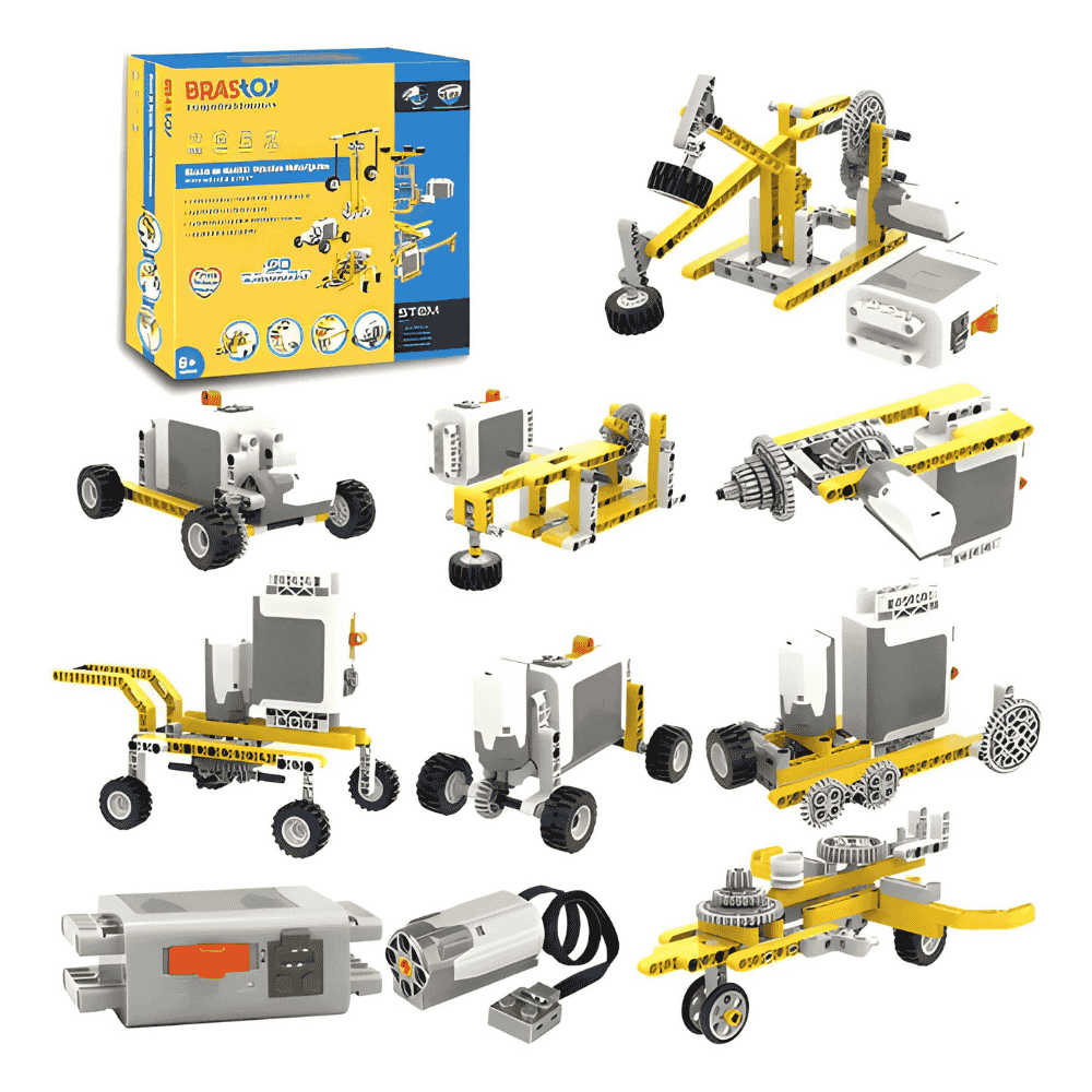 Kit de Robótica – Veículos Motorizados – Blocos de montar compatível ...