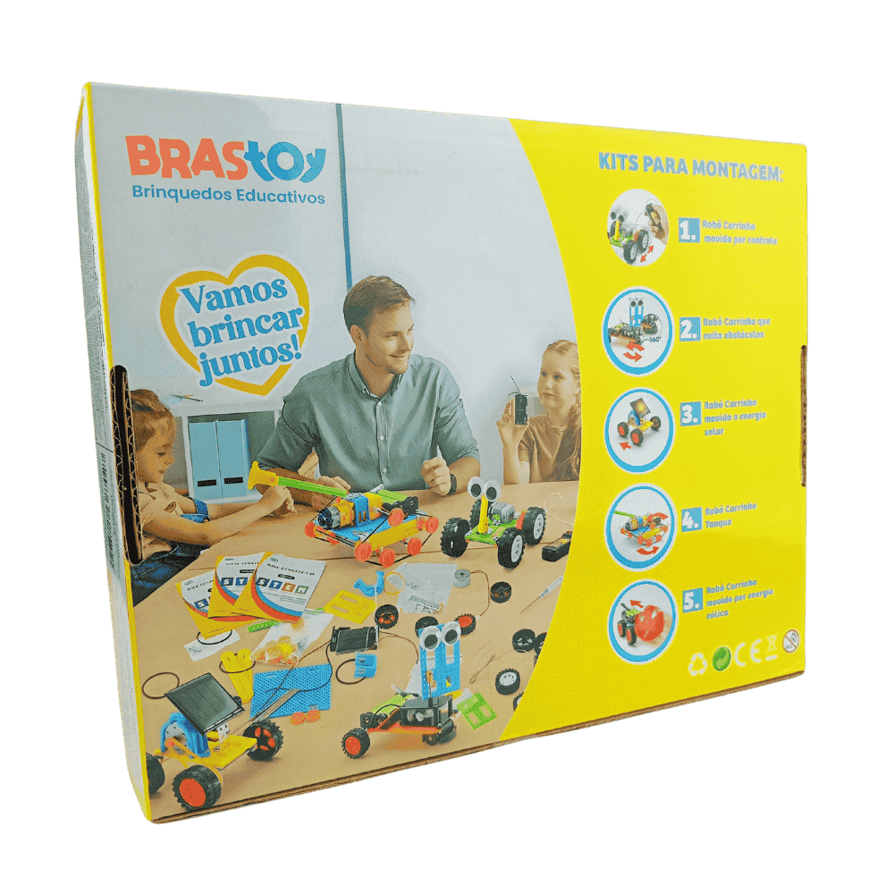 Montagem de veículos robôs 5 em 1
