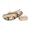 Kit de Robótica - Tanque de Guerra com controle remoto - Diy