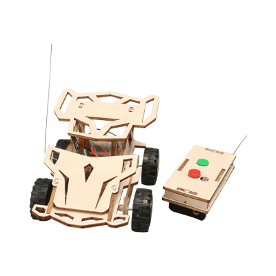 Kit de Robótica Maker Carrinho F1 - de Controle Remoto - DIY