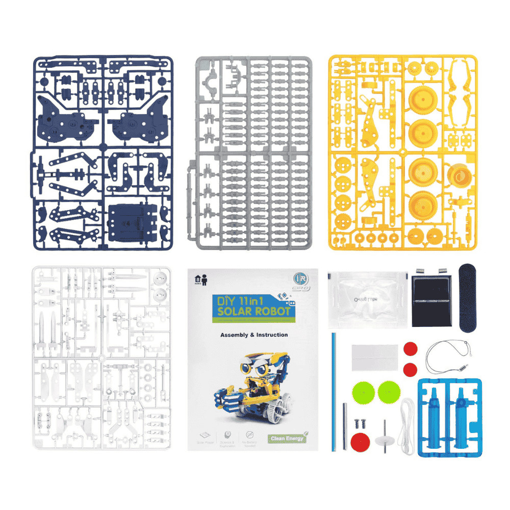 Animais e Máquinas 11 em 1 Solar