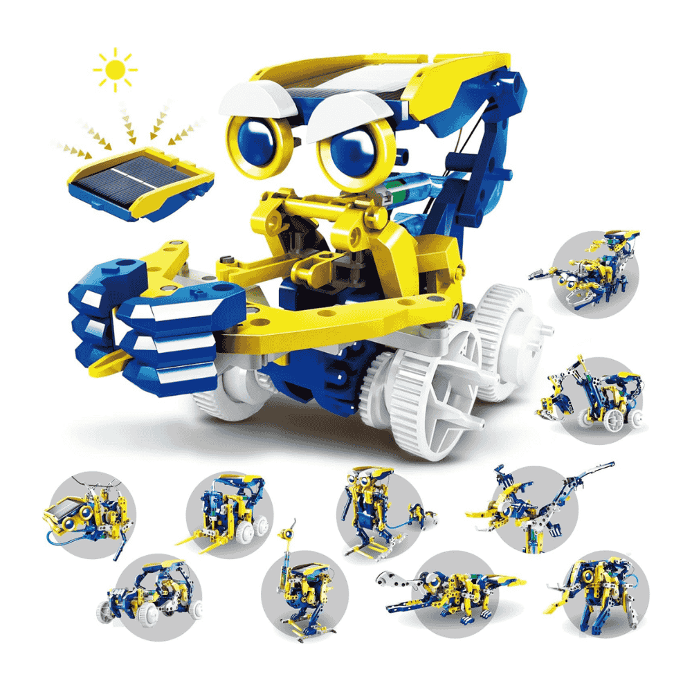 Animais e Máquinas 11 em 1 Solar