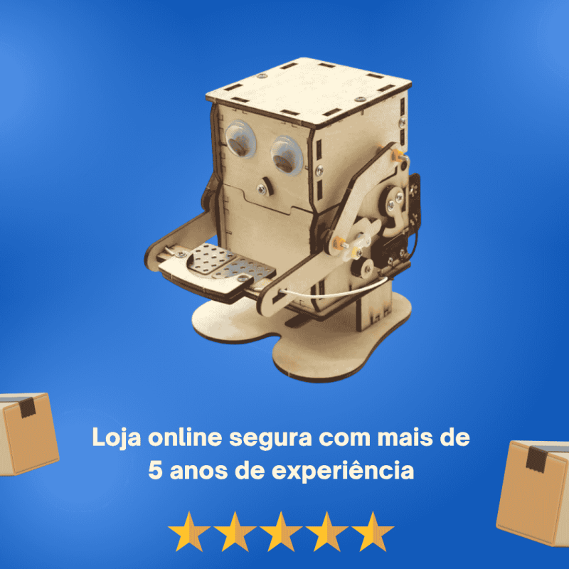 Kit de Robótica - Robô Come Come