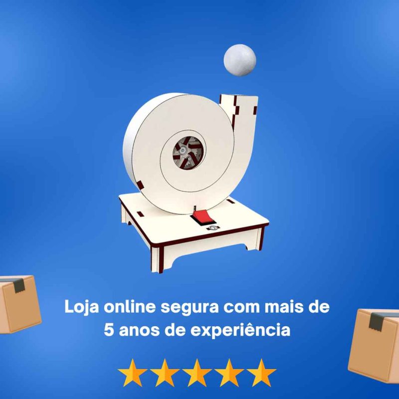 Kit de Robótica - Bola Suspensa - Efeito Coanda