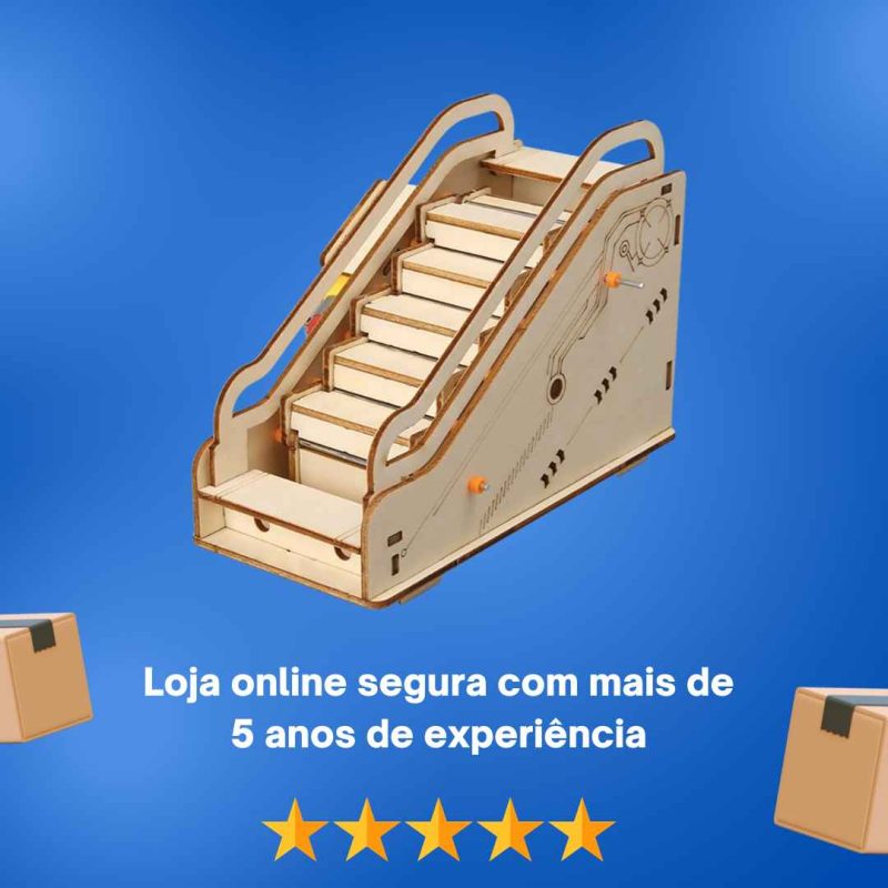 Kit de Robótica - Escada Rolante - DIY